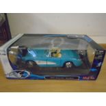 1/18 scale Chevrolet Corvet model in box