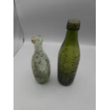 Morgans and Caley Norwich Bottles ( 2 )