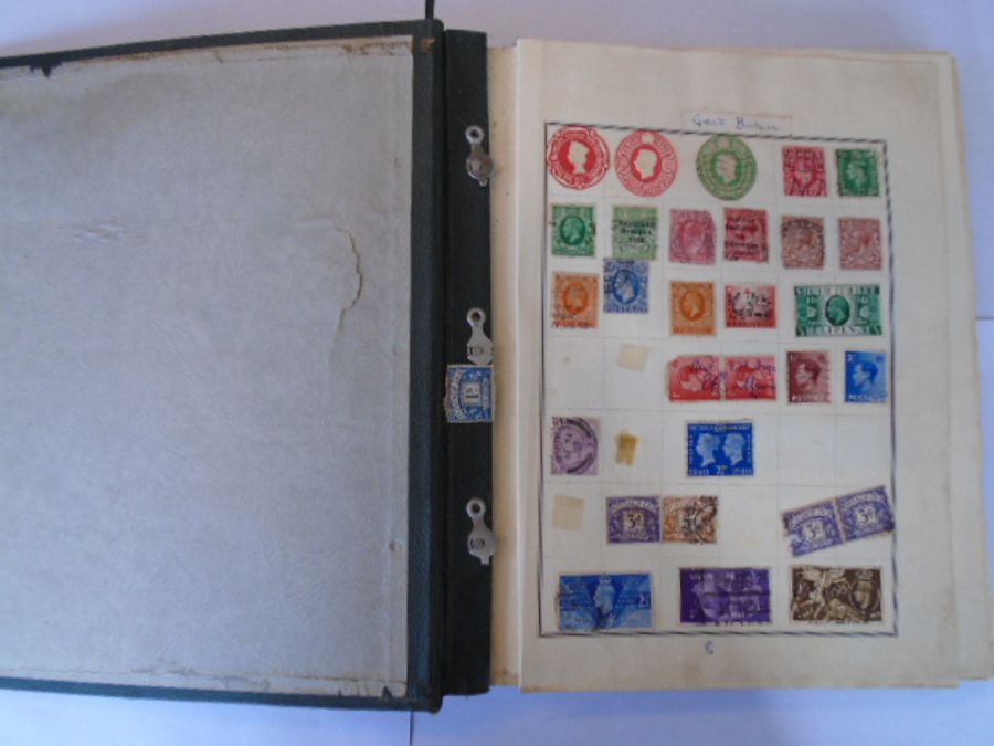 The Meteor Stamp album - contains approx.90 pages of 20th C stamps from around the world (a few 19th - Image 2 of 4