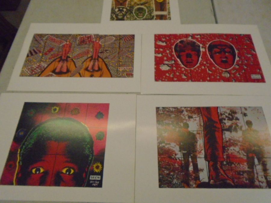Celtic art and Gilbert and George full size posters, only 5 in the Gilbert and George - Image 5 of 6