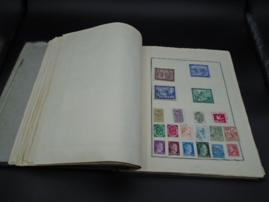 The Meteor Stamp album - contains approx.90 pages of 20th C stamps from around the world (a few 19th - Image 3 of 4