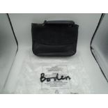 A Boden Navy leather and suede bag. as new