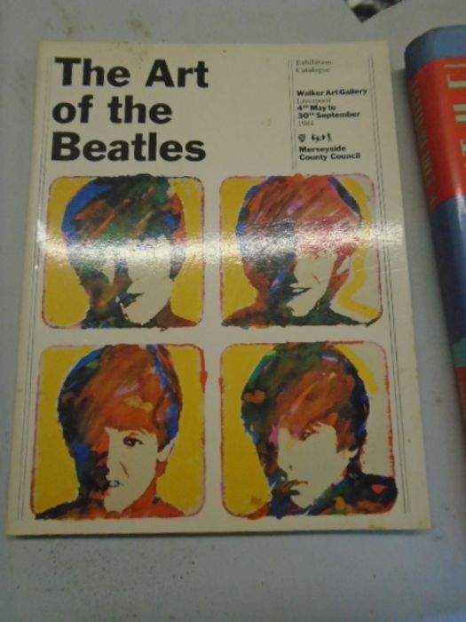 Beatles memorabilia, 2 photo's and a collection of books - Image 7 of 9