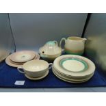 Susie Cooper assortment of china to incl jug, plates and tureens a/f