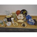 Wedgwood, Poole pottery, Spode, art deco teapot, guiness toucan mug, mixed lot of ceramics