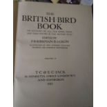 Kirkman The British bird books, set of 4, antique