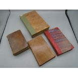 4 leather bound books, The Roman history from its building of Rome to the ruin of the commonwealth