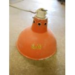 Vintage Eltex 1950's industrial heat lamp