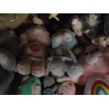 retro care bear teddies and others including Hamleys, mainly collectablres only and not all suitable