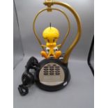 Tweety- pie retro telephone