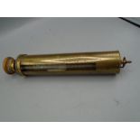 Brass steam pressure gauge