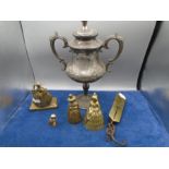 Trophy and brass items
