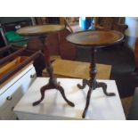 2 occasion/ lamp/candle tripod tables