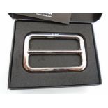 Alessi chrome buckle (boxed) as new no longer in production