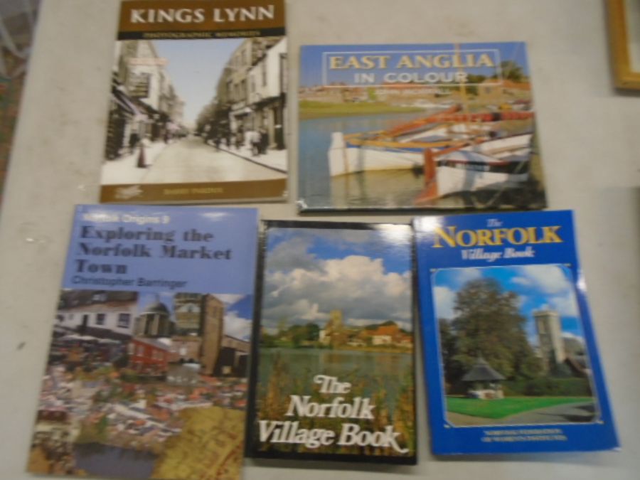 Kings Lynn and Norfolk collection of books