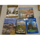 Kings Lynn and Norfolk collection of books