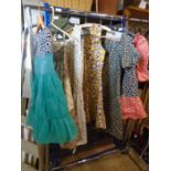 Vintage dresses, skirts and tops plus a few dress patterns