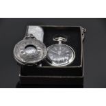 AK HOMME Pocket watch plus one other modern pocket watch