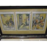 Lawson Wood set of framed comical prints