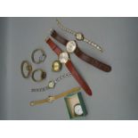 collection of watches and pocket watch