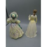 Royal doulton ladies 'grand manner' and 'lisa'