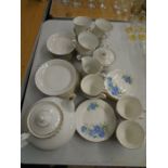 Chodziez tea service for 6 plus Queen Anne part tea service for 6