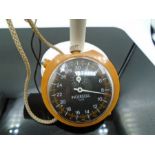 A 1978 Ingersoll stop watch 1/10th