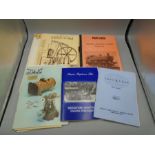 Collection of model steam engine catalogues to incl Reeves stock list, Stuart models, Steam Replicas