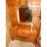 Vintage 3 Piece Bedroom Suite Dressing Table , Small Wardrobe and Large Wardrobe