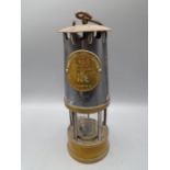 Brass miners/ davy lamp