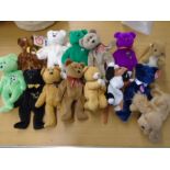 Collection of beanie babies