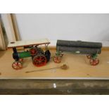 Mamod traction engine model