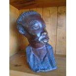 African bust