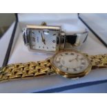 A Ladies Lorus watch (with spare links) and a Ladies Rotary watch