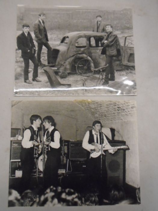 Beatles memorabilia, 2 photo's and a collection of books - Image 8 of 9