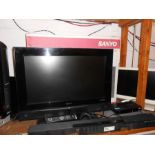 Sanyo CE26LD81-B TV 26inch TV from house clearance with remote