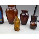 Vintage Virol jars/bottles and others