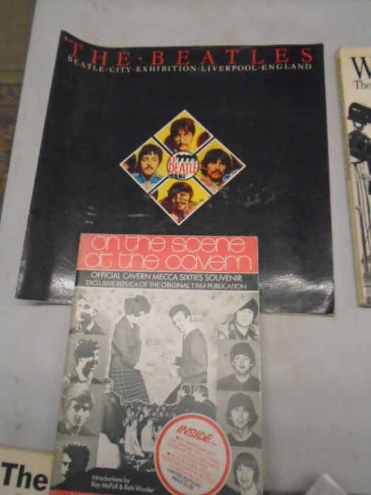 Beatles memorabilia, 2 photo's and a collection of books - Image 2 of 9