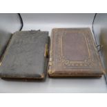 Antique musical photo albums