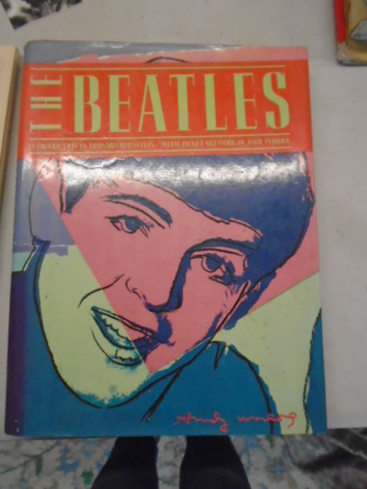 Beatles memorabilia, 2 photo's and a collection of books - Image 6 of 9