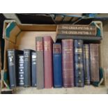 vintage books, 2 boxes of plus Greek myth set