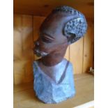 African bust