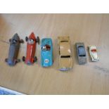 6 vintage diecast cars