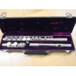 J.R Lefluer & sons flute, in case