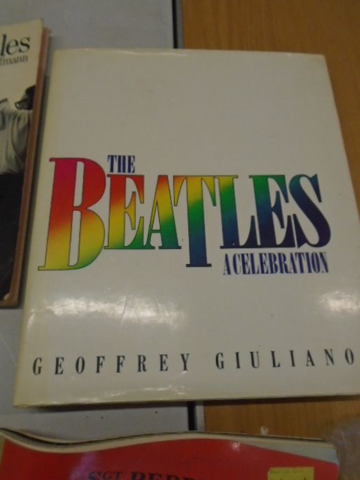 Beatles memorabilia, 2 photo's and a collection of books - Image 4 of 9