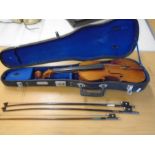 Skylark brand violin in case