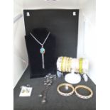 costume jewellery surplus stock from local jewellers, all new and unworn to include bracelets,