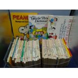 Collection of Charlie Brown and Snoopy books by Charles M Schulz