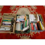 3 Boxes of books including War/Military etc