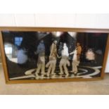 Beatles mirror 38x20"